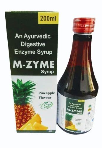 Ayurvedic Digestive Enzyme Syrups Bottle Of Ml At Rs Bottle In