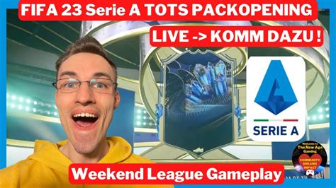 FINALE Der WEEKEND LEAGUE SERIE A TOTS PACKOPENING ZIEHEN Wir