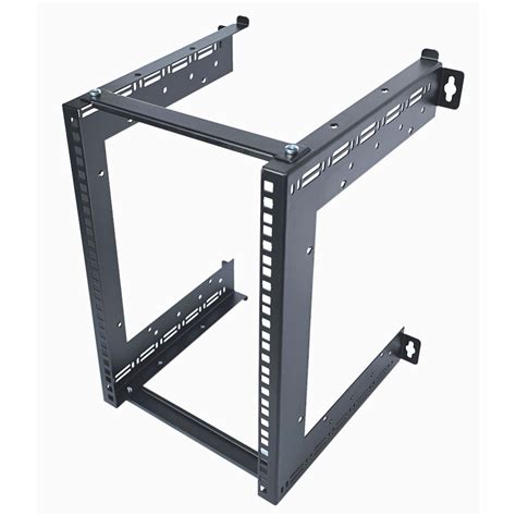 Ad Tek Products Network Cabs 9U 19 Inch 10 Inch Open Wall Mount Frame