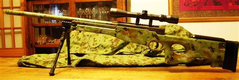 Airsoft: "Sumrak"-Twilight Russian camouflage sniper.