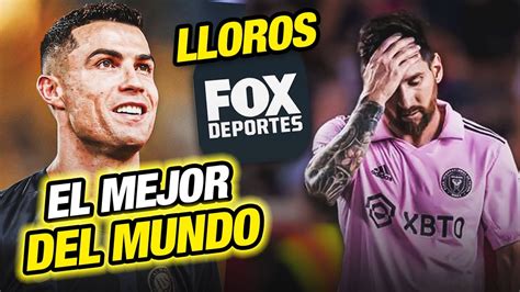 Cristiano Ronaldo PARTIDAZO Y NARRADORES De FOX SPORTS LLORAN Con