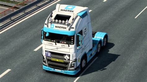 Skin Maersk Volvo Fh By Rodonitcho Mods Ets Mods