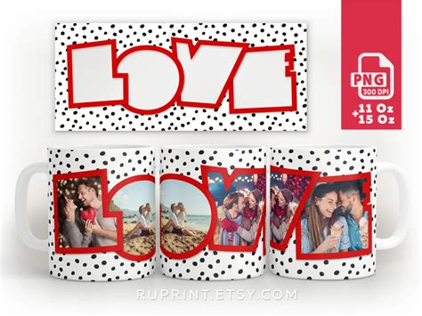 Love Designs Mug Photo Mug Png Mug With Photo Digital Template For Sublimation In Mugs Mug