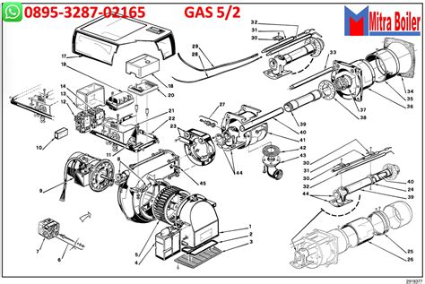 SPARE PART BURNER RIELLO FABRIKASI BOILER DAN THERMAL OIL BOILER