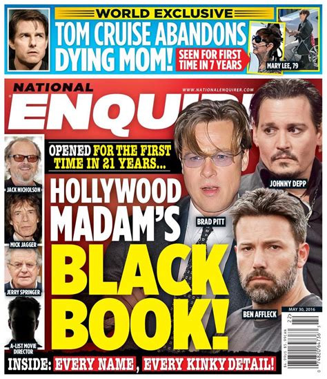 National Enquirer Magazine Telegraph