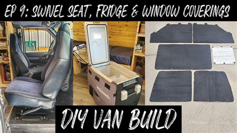 Chevy Astro Diy Stealth Camper Van Build Ep 9 Swivel Seat Fridge