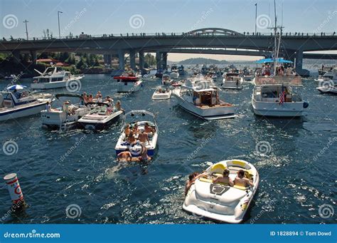 Traffic Jam Editorial Stock Image Image Of Seafair Captain 1828894