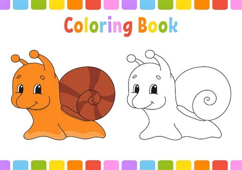 Livre De Coloriage Pour Les Enfants Vecteur Premium