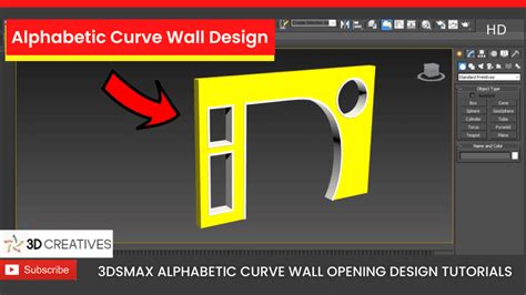 3dsmax Curve Wall Opening Arch Design 3d Lecture