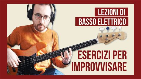 Lezioni Di Basso Elettrico Un Esercizio Per Migliorare L