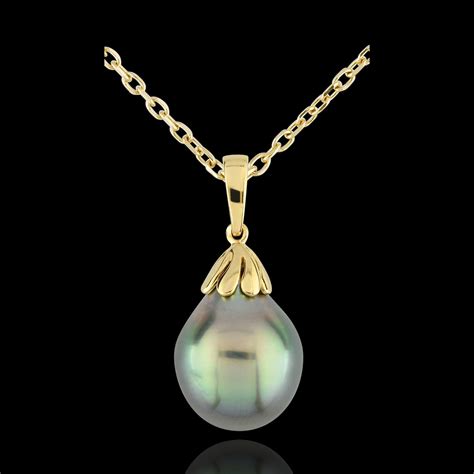 Mother Of Pearl Tear Drop Pendant Edenly Jewellery