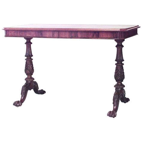 Antique English Chippendale Desk Writing Table At 1stDibs