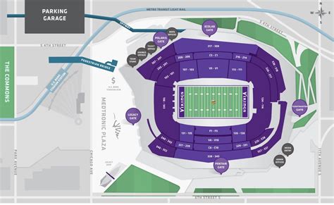 US Bank Stadium Parking Guide (Updated): Map, Price Accessible Parking ...