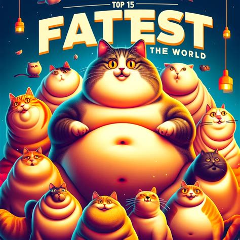 Top 15 Fattest Cat In The World