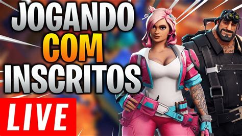 JOGANDO INSCRITOS FORTNITE SALVE O MUNDO AO VIVO YouTube