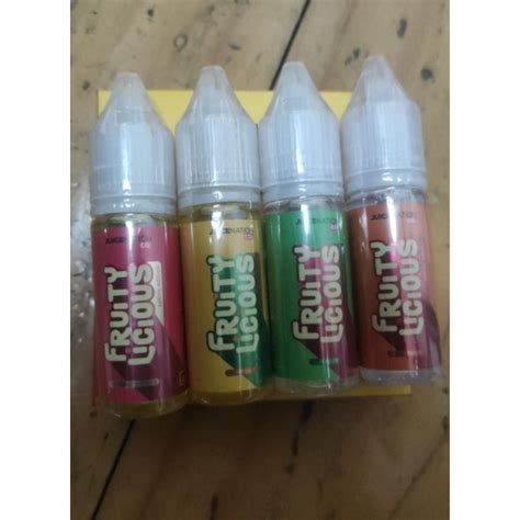 Jual Salt Nic FruityLicious Friendly Pack 15mlx4 25mg Shopee Indonesia