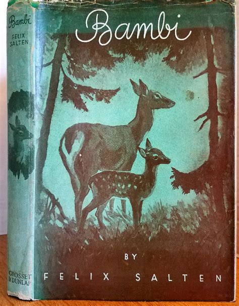 BAMBI By Salten Felix Fine Hardcover 1931 Reprint MARIE BOTTINI