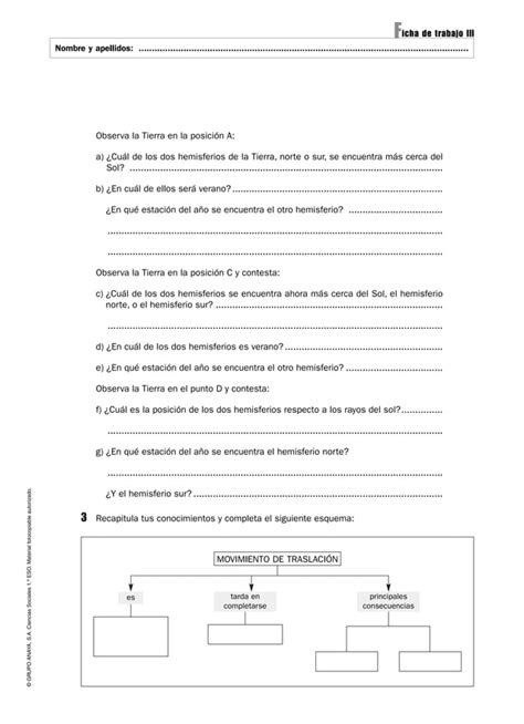 Refuerzo La Tierra Pdf