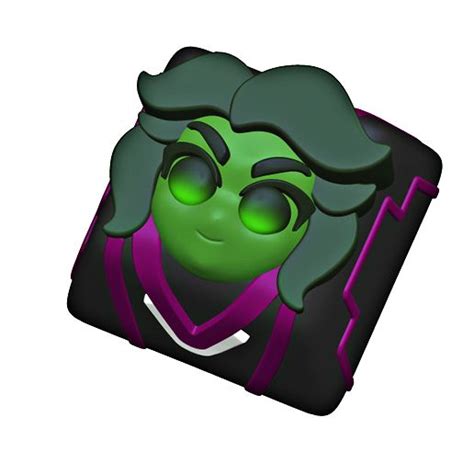 Fichier Stl She Hulk Jennifer Walters Keycaps Plan Imprimable En