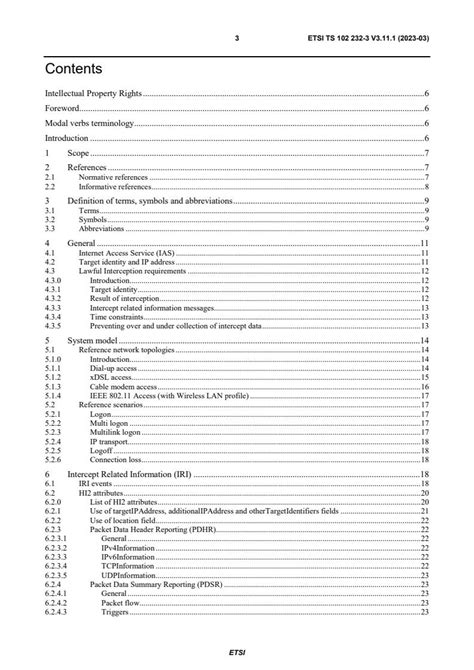 Etsi Ts V Lawful Interception Li