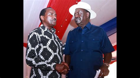 Azimio Leader Raila Odinga For The Second Time Endorses Wiper Leader