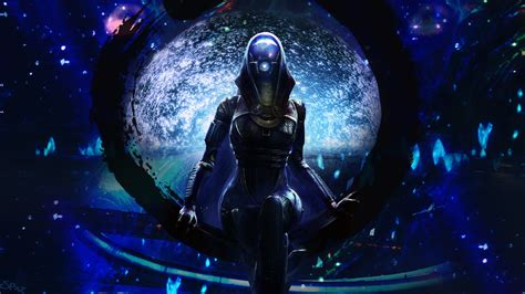 Tali'Zorah wallpapers 1600x900 desktop backgrounds