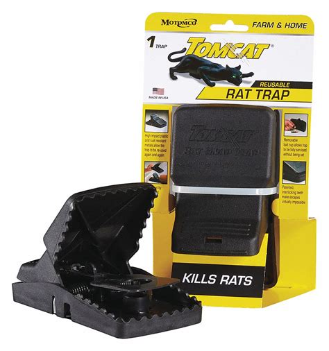 TOMCAT, Rat Trap, Indoor Rodent Control, Rat Trap - 16W258|33521 - Grainger