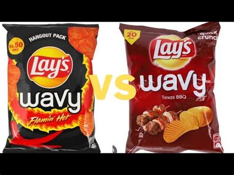 Wavy Lays Flamin Hot And Bbq Youtubeshorts Lays Asmr Youtube