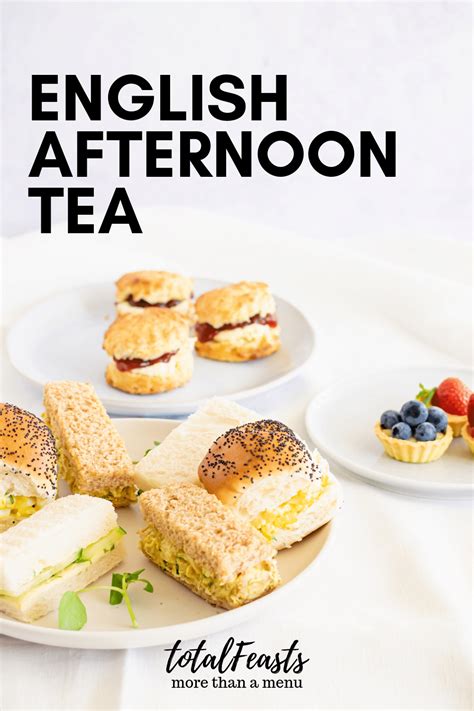 A wonderful English Afternoon Tea menu. Complete afternoon tea recipes ...