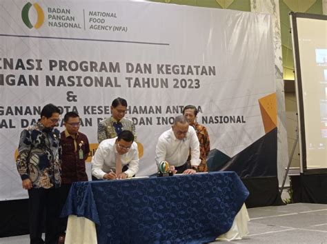 NFA Gandeng BRIN Perkuat Kebijakan Pangan Berbasis Riset Dan