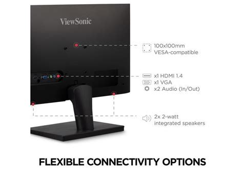 ViewSonic VS2447M 24 Inch 1080p Monitor With 75Hz AMD FreeSync Thin