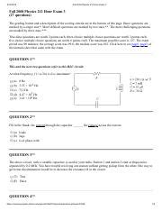 Question An Lrc Circuit And Its Associated Phasors Are Shown Below Is