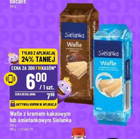 Wafle Przek Adane Kremem Kakaowym Sielanka Cena Promocje Opinie