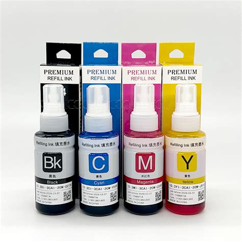 Ep T Ecotank Refill Ink Ml Compatible For Epson Inkjet