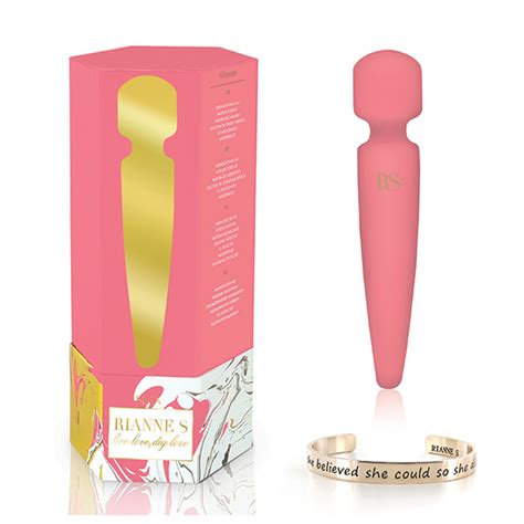 Rianne S Essentials Bella Mini Body Wand Coral Miss Steel