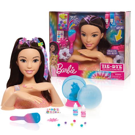 Great Barbie Tie Dye Deluxe Styling Head Of The Decade Coloring