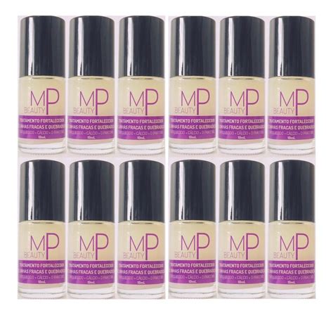 12 Base Mp Beauty Tratamento Unhas Fracas Quebradiças Brd