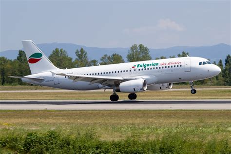 Lz Lad Bulgarian Air Charter Airbus A Basle Mul Flickr