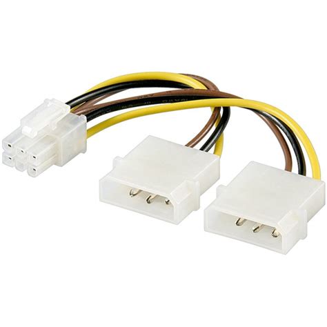 Cable Divisor De Alimentaci N Interna Pci Express Hembra X Molex