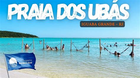 PRAIA SELO BANDEIRA AZUL NA REGIÃO DOS LAGOS PRAIA DOS UBÁS