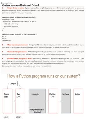 python introduction
