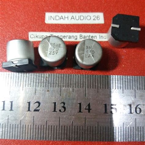 Jual Size D X Mm Uf V Elko Smd Elco Uf V Kapasitor E