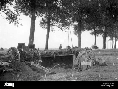 Outpost Gun In The Battle Of Tannenberg Stock Photo Alamy