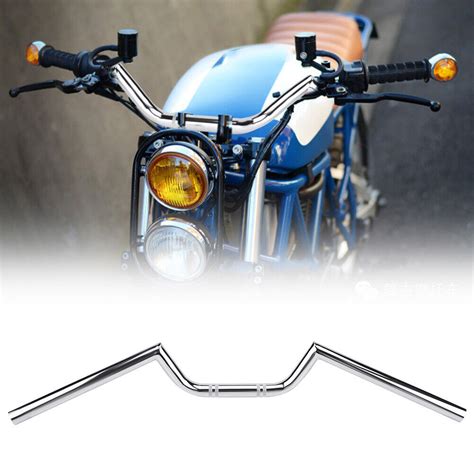 Chrome Universal Motorcycle Refit Tracker Handlebar Drag Bar Part Ebay