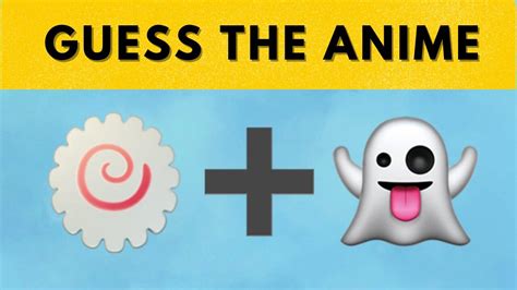 Guess The Anime By Emoji Anime Quiz Blitz One News Page Video