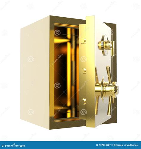 Open bank vault stock image. Image of entrance, gate - 137074927