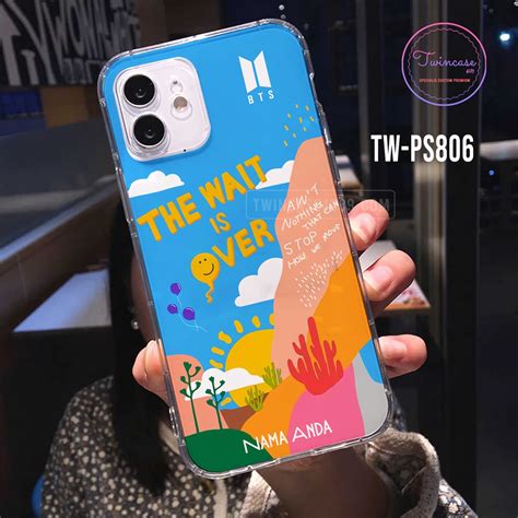 Jual READY Softcase TPU High Grade Custom Casing BTS Permission To