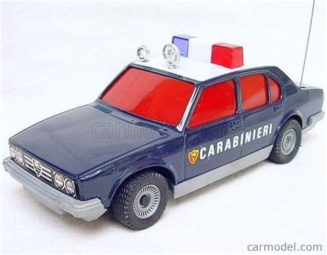 Politoys Polistil Rc Scale Alfa Romeo Alfetta Carabinieri