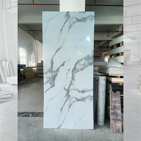 Pvc Panels Uv Marble Sheet For Indoor Decoration China Uv Board And