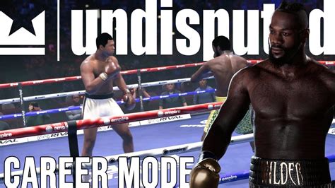 Undisputed Career Mode I Live Karriere Part Boxing Game Youtube